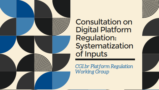 Consultation on Digital Platform Regulation: Systematization of Inputs